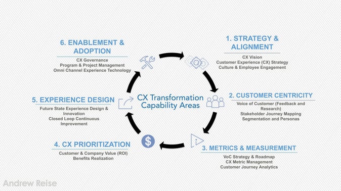 CX Transformation Capabilities Wheel