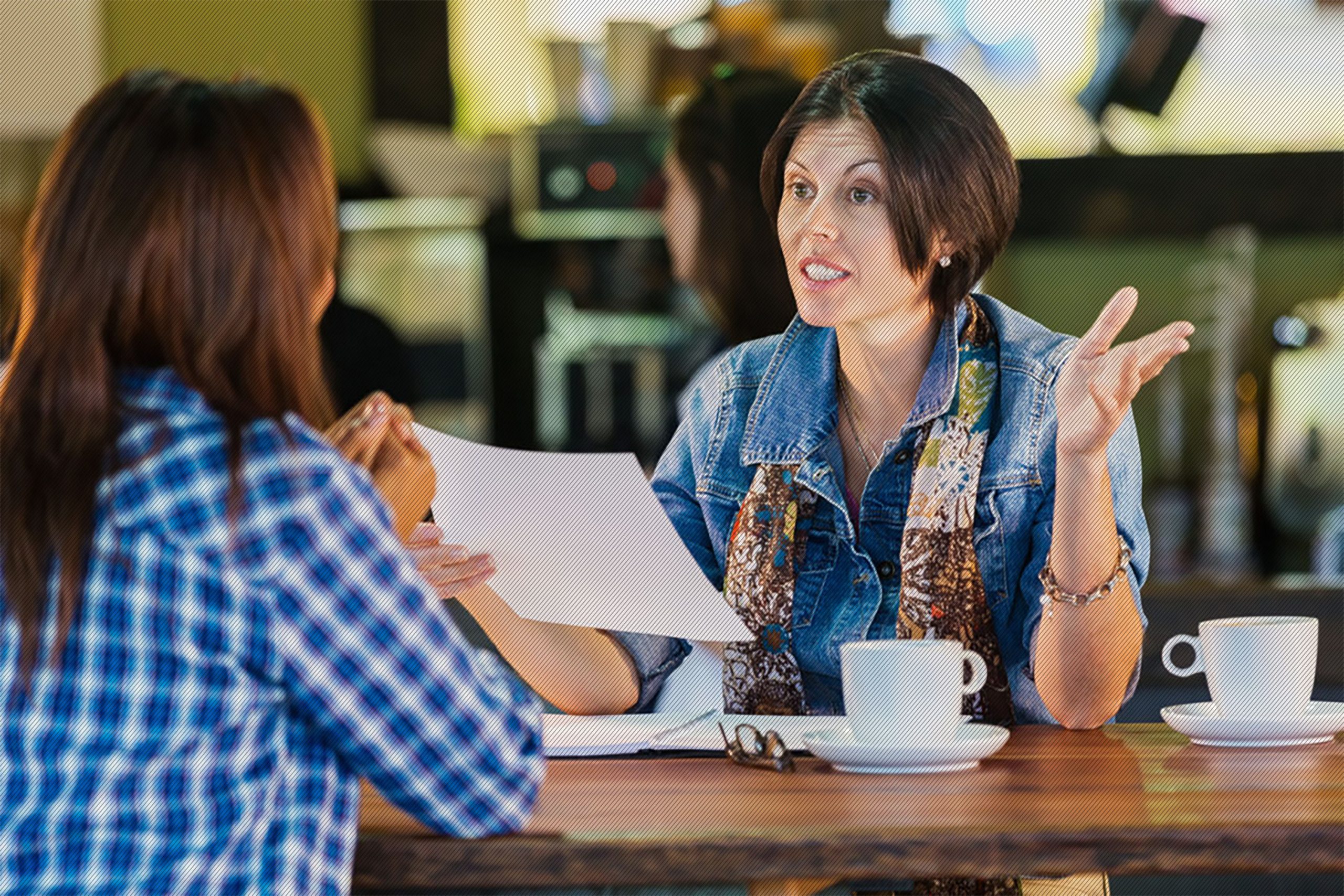 Featured image: Two women having a meeting at a coffee shop - Read full post: Why Customer Personas Work and How to Use Them