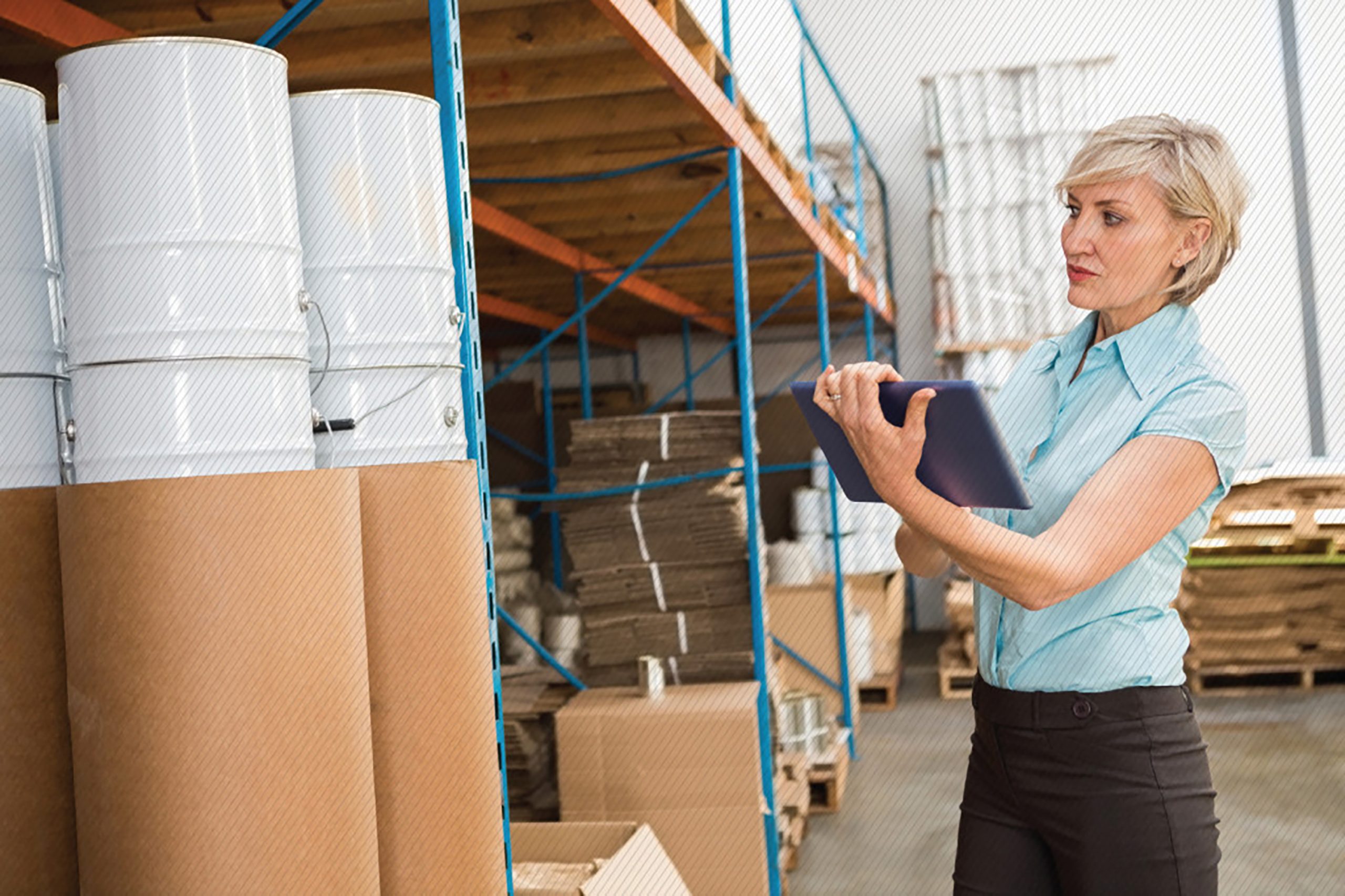 Featured image: Warehouse employee taking inventory - Read full post: Anchor Your Digital Transformation Strategy To Customer Experience